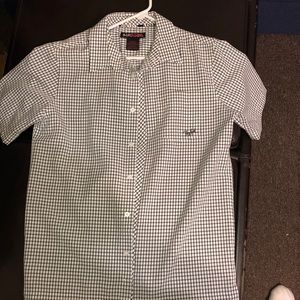 Button up t-shirt